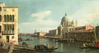 Vue du Grand Canal : Santa Maria della Salute et la Dogana depuis Campo Santa Maria Zobenigo, début des années 1730 - Giovanni Antonio Canal